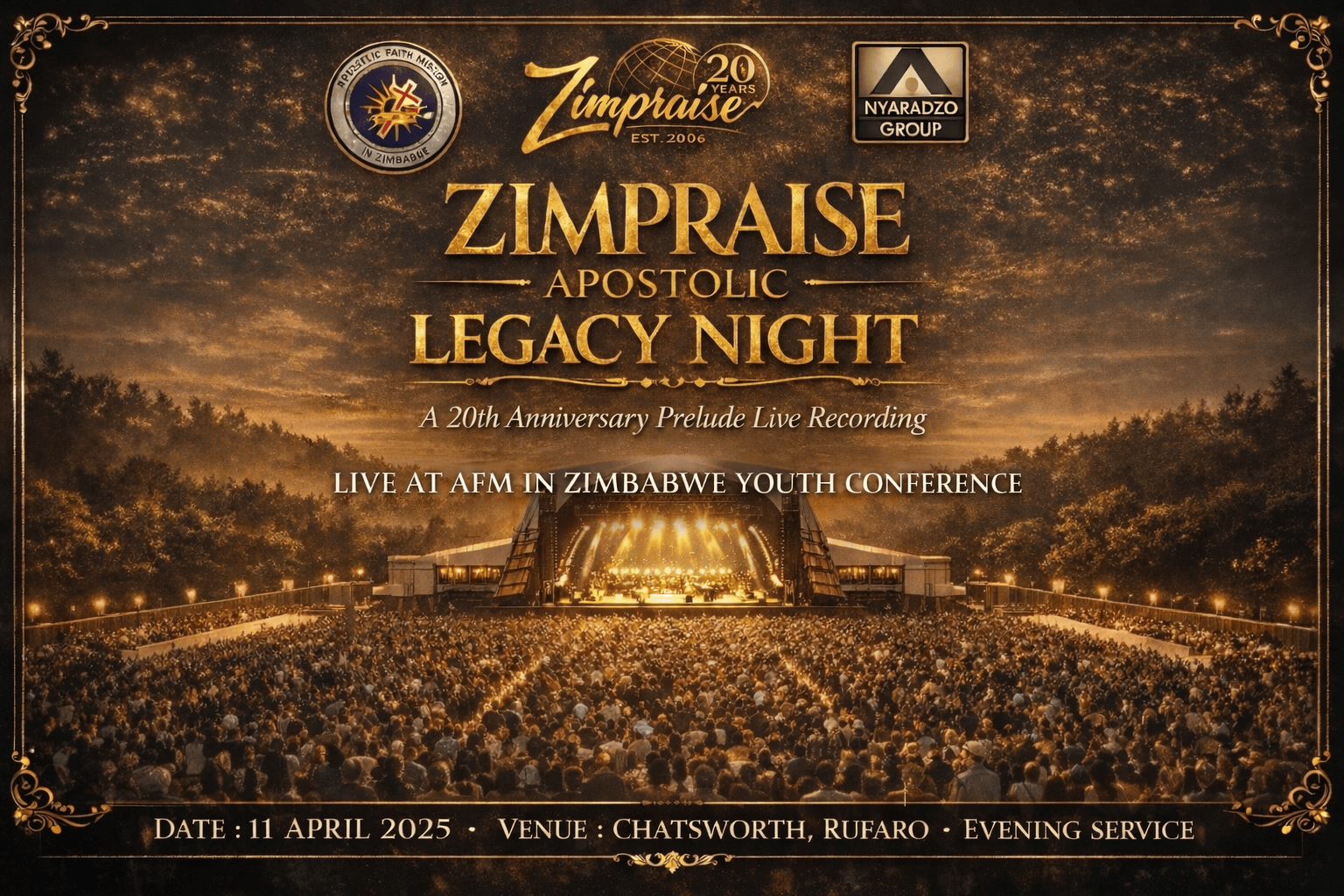 ZIMPRAISE APOSTOLIC LEGACY NIGHT