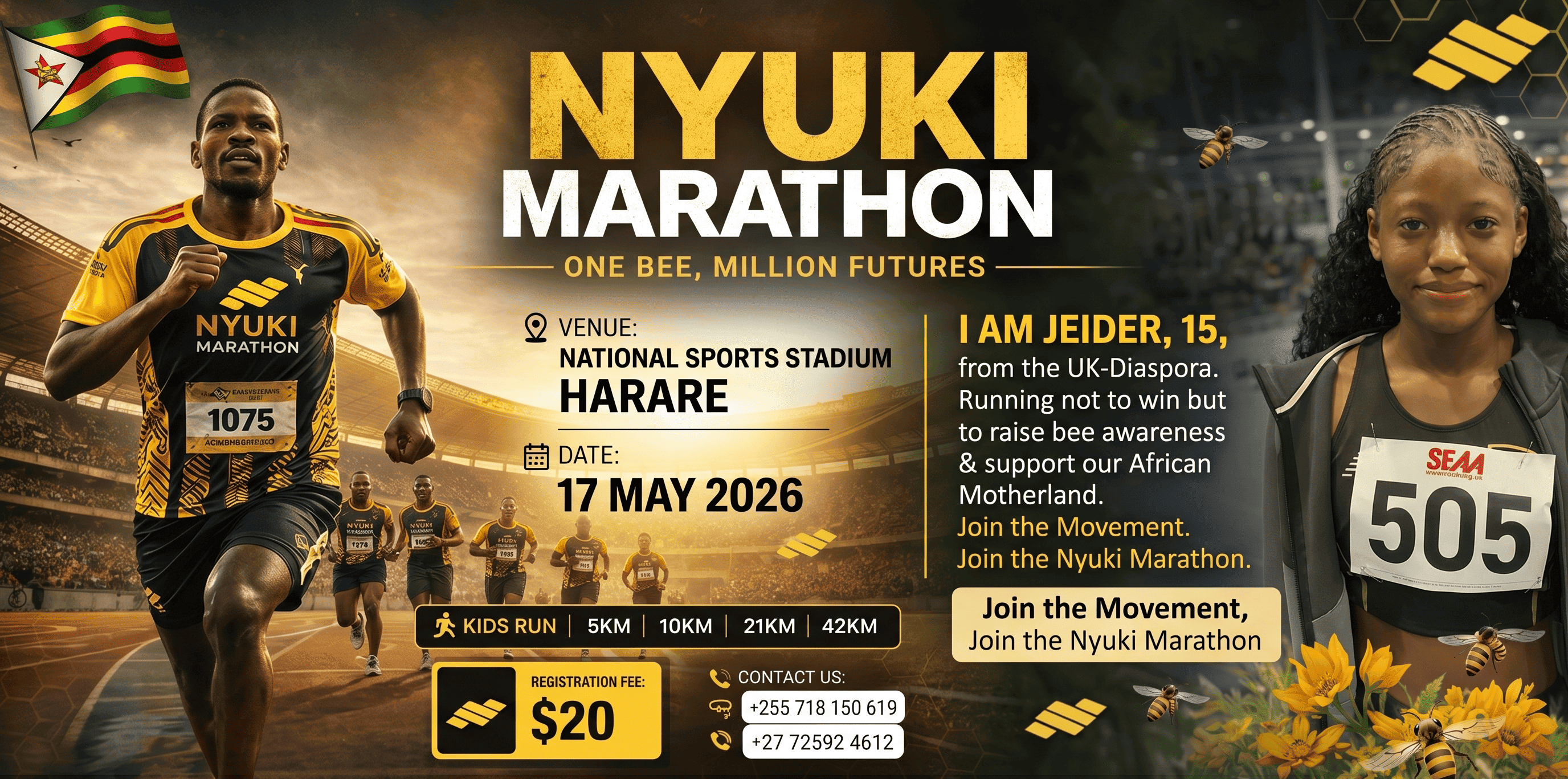 Nyuki Marathon 2026: One Bee, Million Futures
